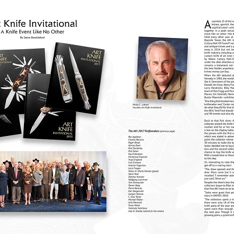 Art Knife Invitational Portfolio